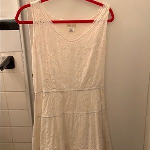 White Eyelet Dress
